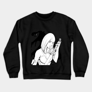 Countess B&W Crewneck Sweatshirt